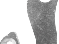 Держатель заднего переключателя &quot;петух&quot; Meta №30.1 фрезерованный (серебристый)