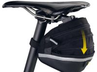 Велосумка подседельная с инструментами Topeak Survival Tool Wedge II (черный)