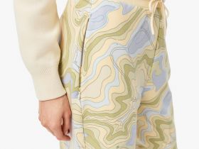 Женские хлопковые спортивные брюки Lacoste оверсайз