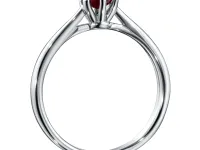 Кольцо из серебра с рубином э0604кц05220202