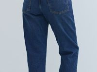 Джинсы Mom с высокой посадкой, Синий