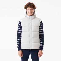 Мужской утеплённый жилет Lacoste с капюшоном