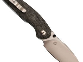 Складной нож Kizer Meteora, сталь Nitro-V, рукоять микарта, черный