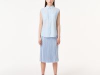 Женская рубашка Lacoste из льна и тенселя