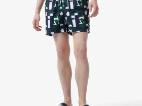 Мужское купальные шорты Lacoste Allover