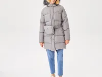 Женская куртка Lacoste с капюшоном