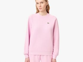 Женский свитшот Lacoste из смеси органического хлопка