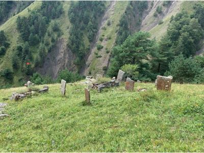 Раннемусульманское кладбище № 1 архитектурного комплекса "Мусийкъонгийкоте"