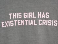 Футболка с принтом для девочек, Серый