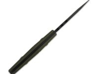 Туристический нож Kizer Quartz, сталь AEB-L, рукоять G10, зеленый