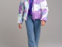 Куртка текстильная с полиуретановым покрытием для девочек