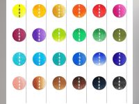 Набор акварели Super Vision "China Academy of Art museum Joint" 24 цв в кюветах в метал. кейсе