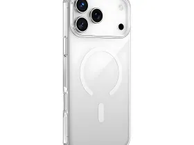 Чехол-накладка Keephone Hybrid Pro MagSafe для Apple iPhone 17 Pro Max пластиковый (прозрачный)