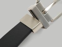 Ремень из натуральной кожи с подвижной пряжкой