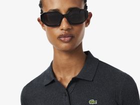 Женское хлопковое поло Lacoste