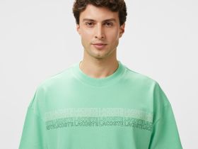 Мужская футболка Lacoste из хлопка