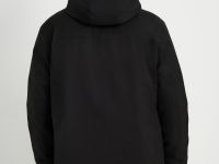 Пуховое полупальто прямого силуэта