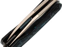 Нож-брелок CKF Keysha, сталь M398, рукоять титан/карбон