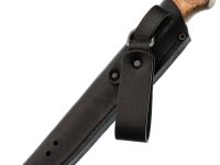 Рыбацкий нож Консул, сталь M398, рукоять карельская береза