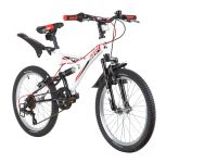 Детский велосипед Novatrack Dart 20, год 2020, цвет Черный