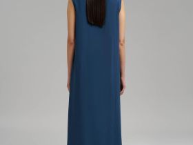 Платье миди А-силуэта