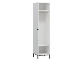 Распашной шкаф Трейвис 1-48x205 Белый