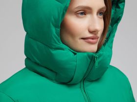 Пуховик с натуральным пухом