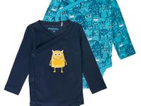 Боди детское трикотажное для мальчиков, 2 шт в комплекте