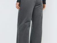 Прямые брюки из вельвета, Серый