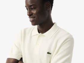 Мужское вязанное поло Lacoste