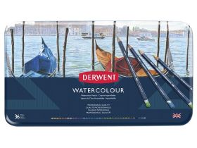 Набор карандашей акварельных Derwent "Waterсolour" 36 цв в метал кор