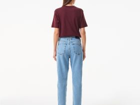 Женские прямые джинсы Lacoste с высокой талией