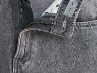 Джинсы Loose Wide с тинтом для девочек, Серый