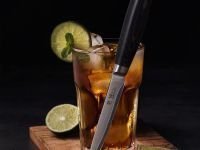 Wakoli Профессиональный поварской нож из настоящей японской дамасской стали с рукояткой из микарты 12 см Wakoli Mikata