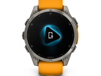Смарт-часы Garmin Fenix 8 47mm Amoled Sapphire Titanium (Orange/Graphite) (010-02904-11)