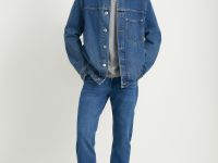 Джинсы straight fit мужские