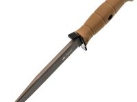 Тактический нож Kizlyar Supreme Vector Desert, сталь AUS-10Co, рукоять кратон