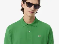 Мужское поло Lacoste из смеси эластичного органического хлопка