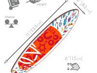 Надувная доска для SUP-бординга ZAP SEA 11 FUSION