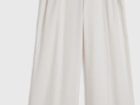 Широкие брюки, Бежевый