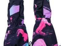 Варежки текстильные для девочек