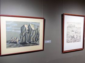 В Якутске открылась выставка художницы-графика Марии Рахлеевой