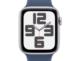 Смарт-часы Apple Watch SE (2024) 40mm Silver Aluminium Case with Denim Sport Band (M/L)