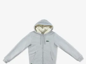 Мужская утеплённая толстовка Lacoste на молнии