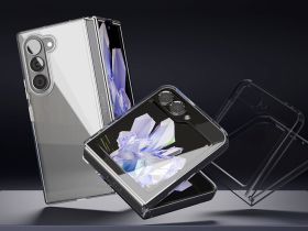 Чехол VLP Crystal Case MagSafe для Z Fold6 прозрачный