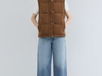 Вельветовый жилет, Желтый