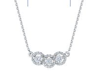 Колье из белого золота э4712кл09190270