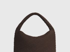 Плетеная сумка, Коричневый