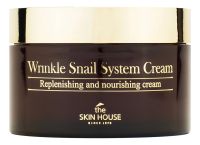 Антивозрастной улиточный крем для лица Wrinkle Snail System Cream: Крем 100мл
