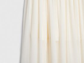 Юбка из шифона, Бежевый